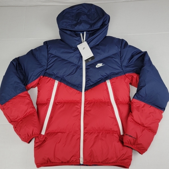 Nike Sportswear Storm-FIT Windrunner Jacket Red/Blue DD6795 410 Men's Sz XS New - Picture 1 of 10